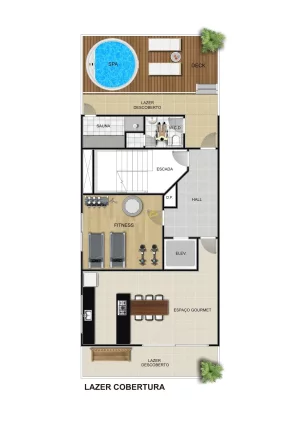 Imagem Viva com conforto e praticidade neste apartamento de alto padrão, localizado no coração de Guarap...