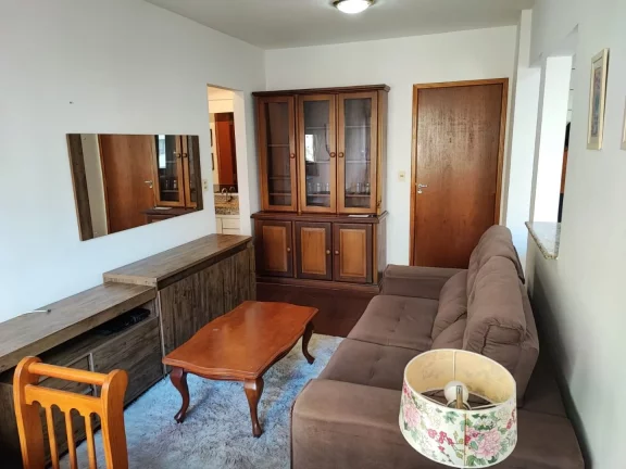 Imagem Apartamento com 1 dormitório para alugar, 46 m² por R$ 2.700,00/mês - Jardim Aquarius - São José dos Campos/SP