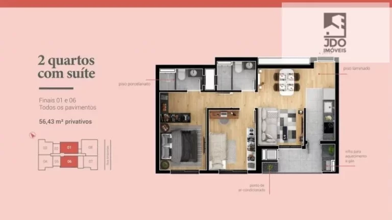 Imagem Apartamento a Venda no bairro Água Verde - Curitiba, PR