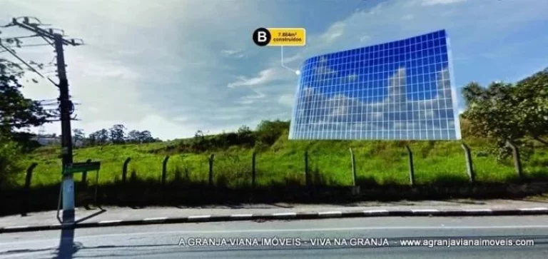 Imagem Área (ZUM) 15.181m² - Est F. Nobre (Km 29 R. Tavares, vizinha Templo Zu Lai
