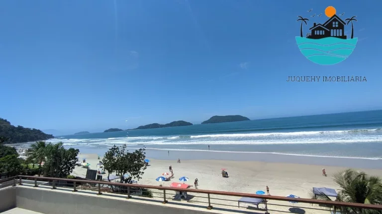 Imagem PÉ NA AREIA JUQUEHY - 5 Suítes, piscina, jacuzzi, terraço gourmet, vista para as ilhas, churrasqueira, 383 m² | Juquehy Imobiliária