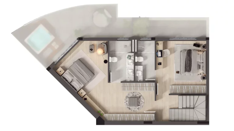 Imagem Apartamento com 2 suítes no Cristo Rei