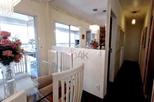Imagem Apartamento 95m² no Brooklin: Varanda Gourmet e 3 Quartos