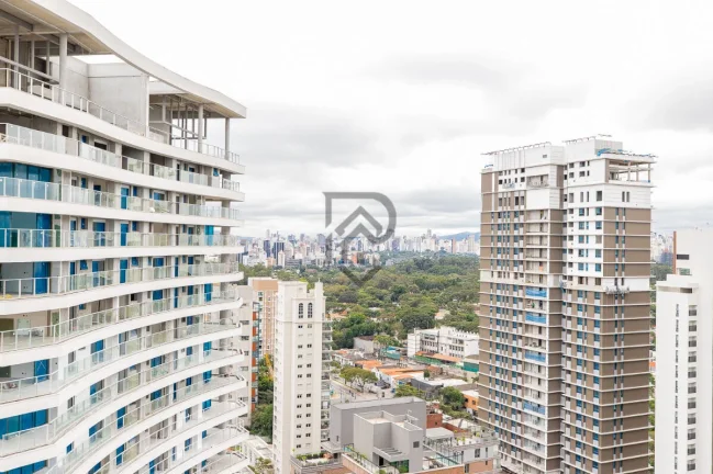 Imagem Apartamento decorado moema andar alto vista livre