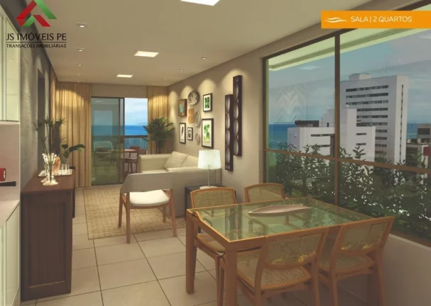 Imagem Apartamento à venda em Candeias, Jaboatão dos Guararapes-PE: 1 quarto, 1 sala, 1 banheiro, 1 vaga, 23,87m²!