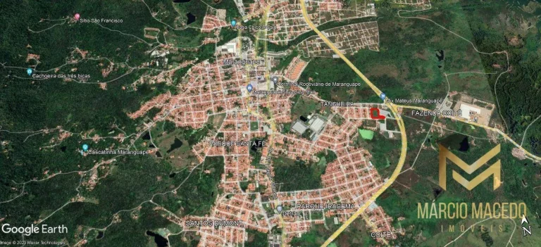 Imagem Terreno à venda, 6889 m² por R$ 1.200.000,00 - Tangueira - Maranguape/CE