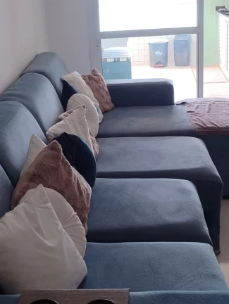 Imagem Apartamento de frente a Praia e com vista pro Mar na Praia Grande - 100 m² - 2 Quartos, 1 Suite, 1 Vaga, Varanda Gourmet.