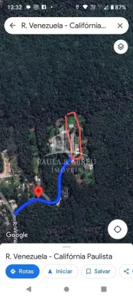 Imagem Chácara com 4 Quartos, 2 Banheiros, Área para Churrasco Grande, Piscina, Lago com Peixes, Estacionamento para 25 carros, Córrego nos fundos, espaço para fazer campo, no Rio Grande da Serra-SP