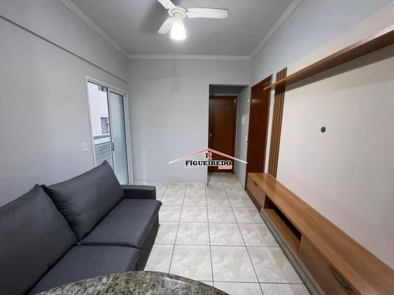 Imagem Apartamento com 1 dormitório à venda, 35 m² por R$ 285.000 - Boqueirão - Praia Grande/SP