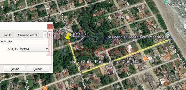Imagem Terreno Localizado no Balneário Praia do Imperador /600mtrs da Praia