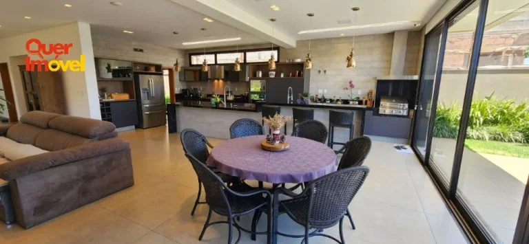 Imagem Casa em Condomínio de Luxo à Venda em Ribeirão Preto-SP, Bairro Terras de Florença 350m² de Área