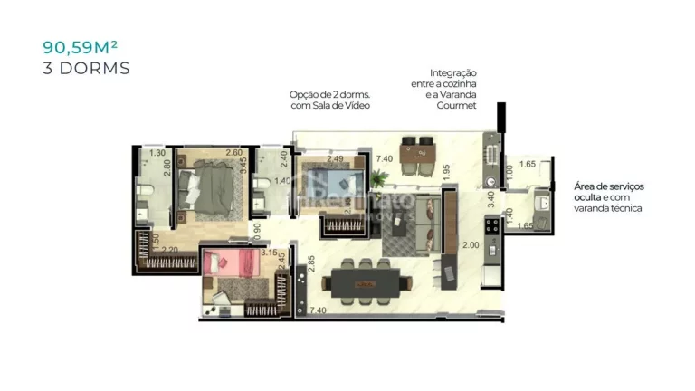 Imagem Apartamento à venda no bairro Parque Campolim - Sorocaba/SP