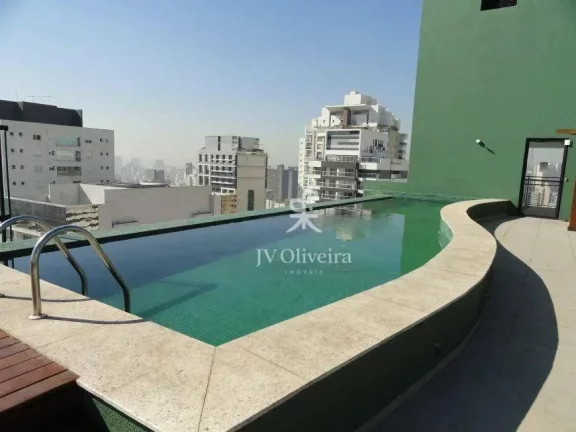 Imagem Apartamento com 1 dormitório para alugar, 34 m²- Consolação - São Paulo/SP