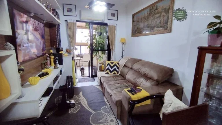 Imagem Apartamento com 2 dormitórios à venda, 75 m² por R$ 490.000,00 - Aviação - Praia Grande/SP