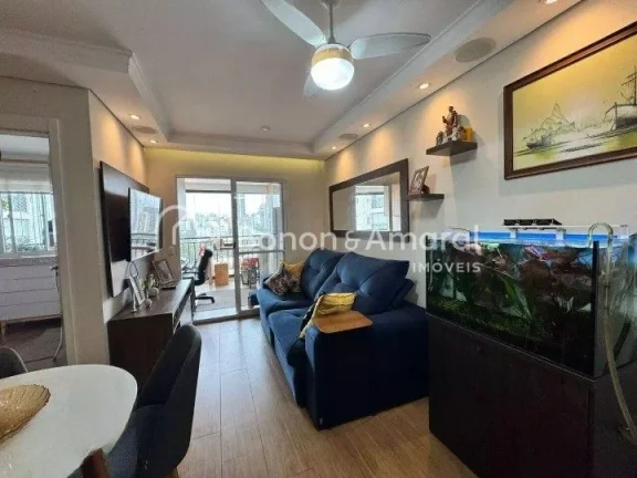 Imagem O imóvel conta com um living acolhedor para dois ambientes, ideal para receber amigos e familiares ...