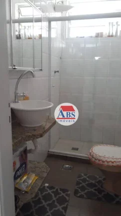 Imagem Apartamento com 1 dormitório à venda, 45 m² por R$ 280.000 - Gonzaga - Santos/SP a uma quadra da praia