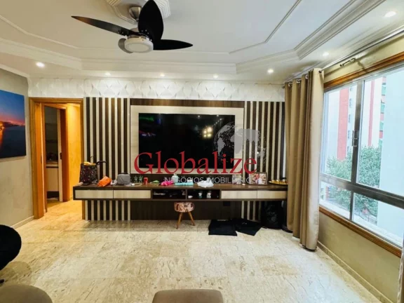 Imagem Apartamento à venda com 123m², 3 quartos, 1 suíte, 2 vagas, elevador por R$1.230.000,00 no Gonzaga em Santos
