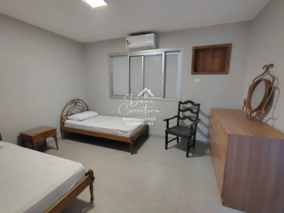 Imagem Apartamento atualizado frente mar nas Astúrias, Guarujá-SP: 3 suítes, 2 salas, 5 banheiros, 2 vagas de garagem, 192m² e suíte de empregada