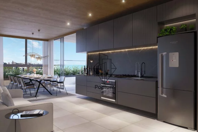 Imagem Flats estilo Studio térreo com área privativa a beira mar da praia de Intermares - FL0384