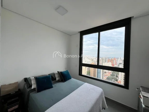 Imagem Apartamento de 1 quarto, localizado no último andar em um edifício moderno com estrutura residenci...