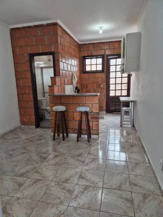 Imagem Apartamento com 1 dormitório à venda, 50 m² por R$ 350.000,00 - Prainha - Caraguatatuba/SP