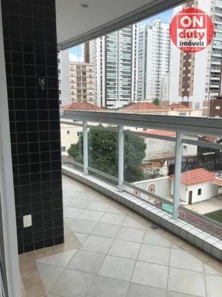 Imagem Apartamento com 2 dormitórios à venda, 104 m² por R$ 1.350.000,00 - Pompéia - Santos/SP
