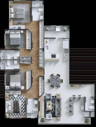 Imagem Apartamento à venda no bairro Centro - Balneário Camboriú/SC