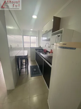 Imagem Apartamento à venda em Praia Grande-SP, bairro Tupi: 1 quarto, 1 sala, 1 banheiro, 60m² de área. Confira!