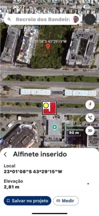 Imagem Vendo maravilhoso terreno 5467m², na Av Américas, em frente ao Recreio Shopping, com 61,82m testada para Av Américas. Local privilegiado. Ultimo dispn