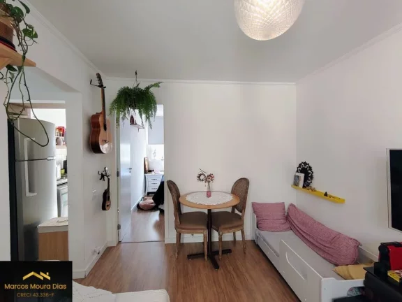 Imagem Apartamento Perto do Parque da Água Branca, Metro Barra Funda, 1 dormitório e 1 vaga com Portaria 24 hs