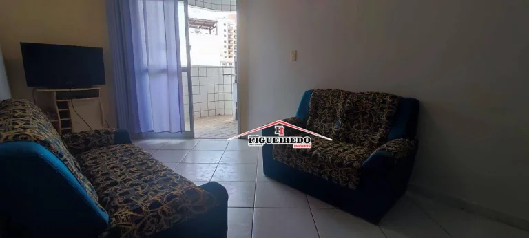 Imagem Apartamento para alugar, 56 m² por R$ 2.100,02/mês - Aviação - Praia Grande/SP