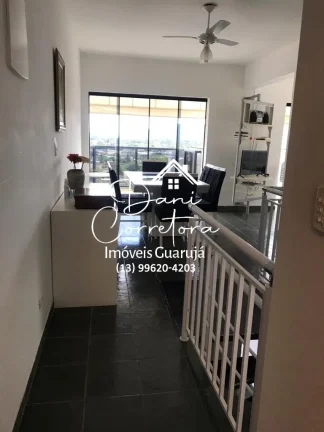 Imagem Cobertura de Luxo à Venda no Jardim Las Palmas, Guarujá-SP: 3 quartos, 2 suítes, 2 salas, 2 vagas de garagem, 220m².