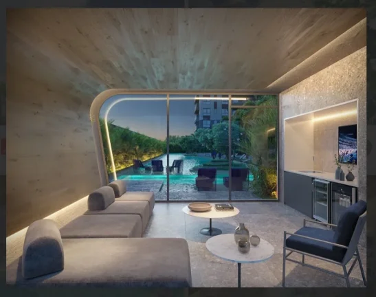 Imagem Concept Cyrela Barra da Tijuca infraestrutura completa Classe AA