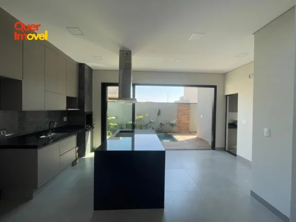 Imagem Casa de Luxo no Condomínio Vivendas da Mata Portal Aroeira - Real Sul, Ribeirão Preto-SP 3 suítes, 2 salas, 4 banheiros, 4 vagas Quer Imóvel Negócios Imobiliários.