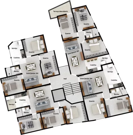 Imagem Apartamento em Vespasiano