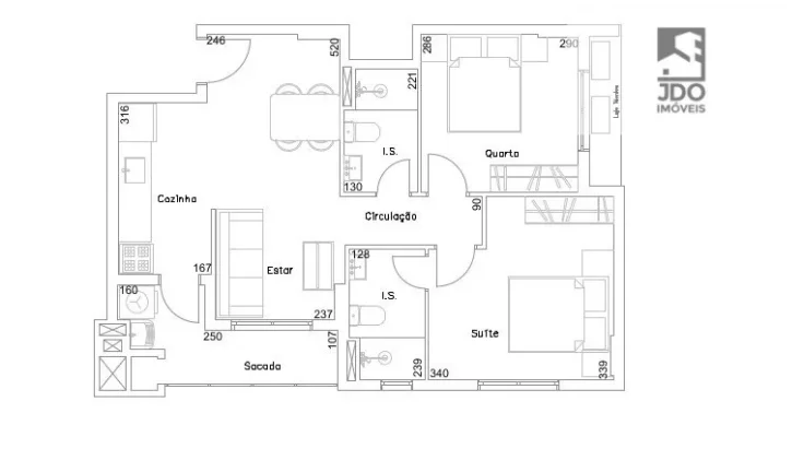 Imagem Apartamento a Venda no bairro Rebouças - Curitiba, PR