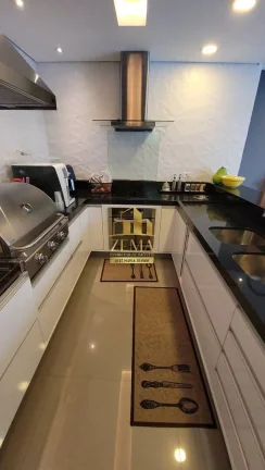 Imagem Sobrado 04 suites, 282 m2, util 224 m2, 04 vagas, Amplo Espaço Gourmet