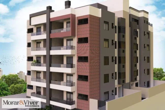 Imagem Apartamento para Venda em São José dos Pinhais, Silveira da Motta, 3 dormitórios, 1 suíte, 2 banheiros, 2 vagas