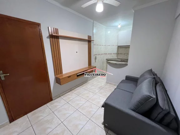 Imagem Apartamento com 1 dormitório à venda, 35 m² por R$ 285.000 - Boqueirão - Praia Grande/SP