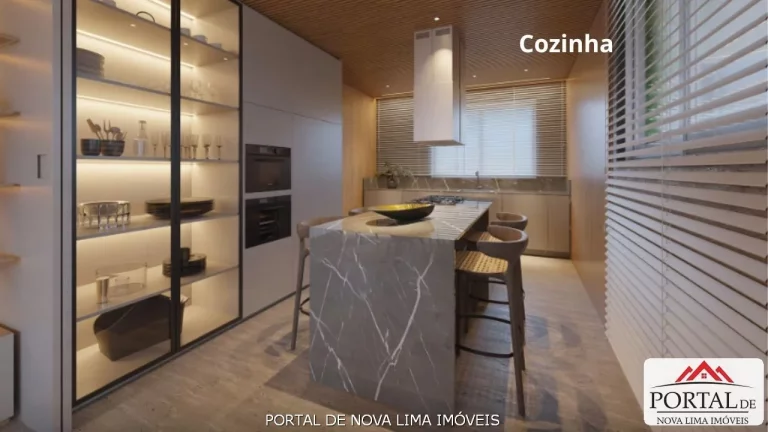Imagem Apartamentos de Luxo no Gutierrez: 182m² e 188m², 4 Quartos, Área de Lazer Completa e 4 Vagas de Garagem