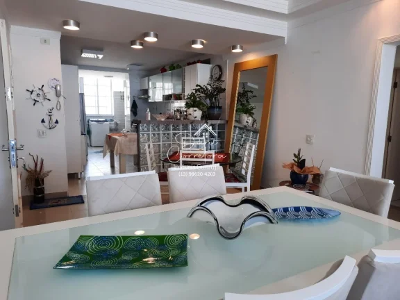 Imagem Apartamento de Luxo à Venda ou Locação em Pitangueiras, Guarujá-SP: 4 Quartos, 4 Suítes, 2 Salas, 5 Banheiros, 1 Vaga, 190m².