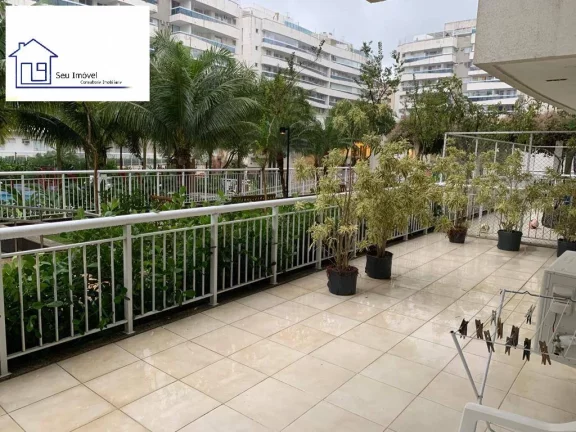 Imagem Alugo apartamento mobiliado no condomínio Onda Carioca - Recreio