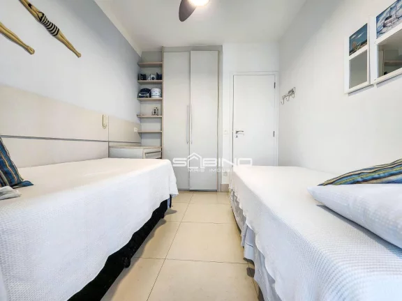 Imagem Apartamento Pé na Areia à Venda com 3 dormitórios sendo 2 suítes 128m² - Riviera de São Lourenço - Bertioga SP