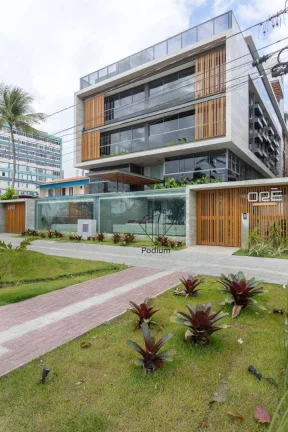 Imagem Apartamentos térreo com área privativa e jacuzzi a beira mar da praia do Cabo Branco - AP0501