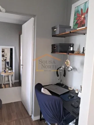Imagem Apartamento 1 dormitório, 1 banheiro social, piso laminado novo, elétrica e iluminação em plafon...