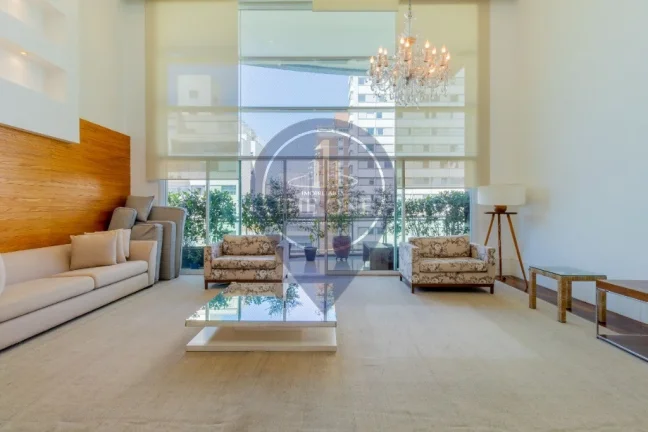 Imagem Luxuoso apartamento de 4 quartos e 4 suítes em Perdizes, São Paulo-SP: 2 salas, 6 banheiros, 4 vagas de garagem, 250m² de área.