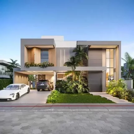 Imagem Casa com 4 dormitórios sendo 4 suítes e 4 vagas de garagem em Tijucas/SC