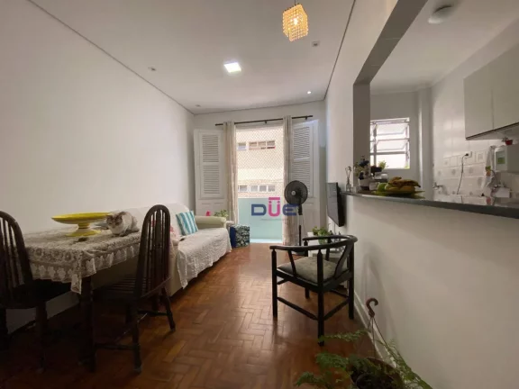 Imagem Apartamento com 2 dormitórios à venda, 79 m² por R$ 410.000,00 - Boqueirão - Santos/SP
