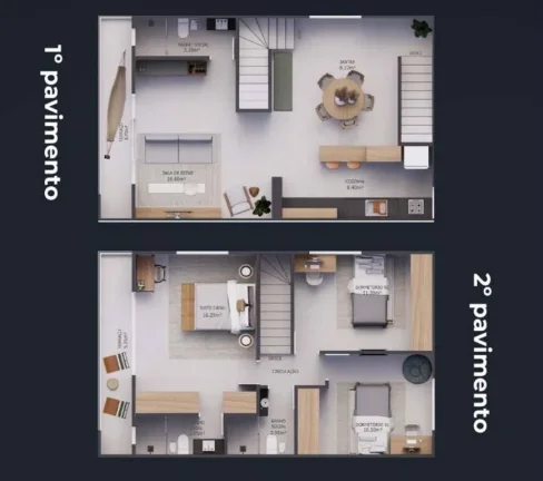 Imagem CASA COM 124.27 m² - CAIÇARA - PRAIA GRANDE SP