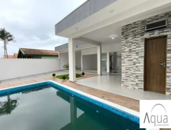 Imagem Casa para Venda em Itanhaém, Jamaica (Praia), 3 dormitórios, 1 suíte, 2 banheiros, 4 vagas